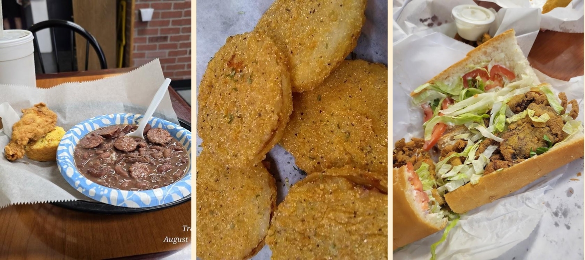 Kellie's Poor Boy Menu